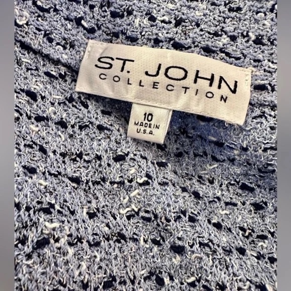 St. John Collection jacket size 10 skirt size 8 EUC - Picture 4 of 7